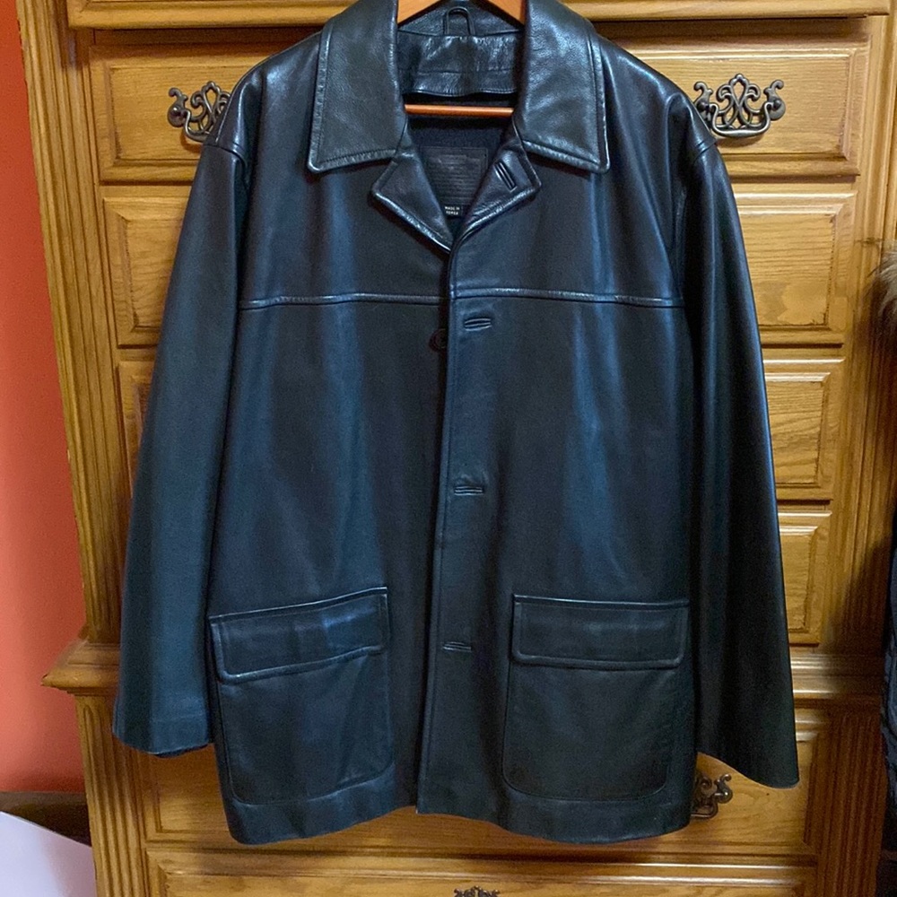 Coach Leather coat